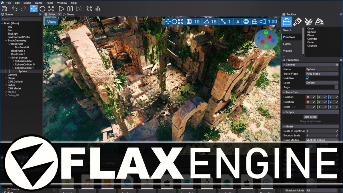 Flax Engine Ignites Innovation with 1.12 Release: DDGI, Jiggle Physics, and WebGPU Power Up Game Development