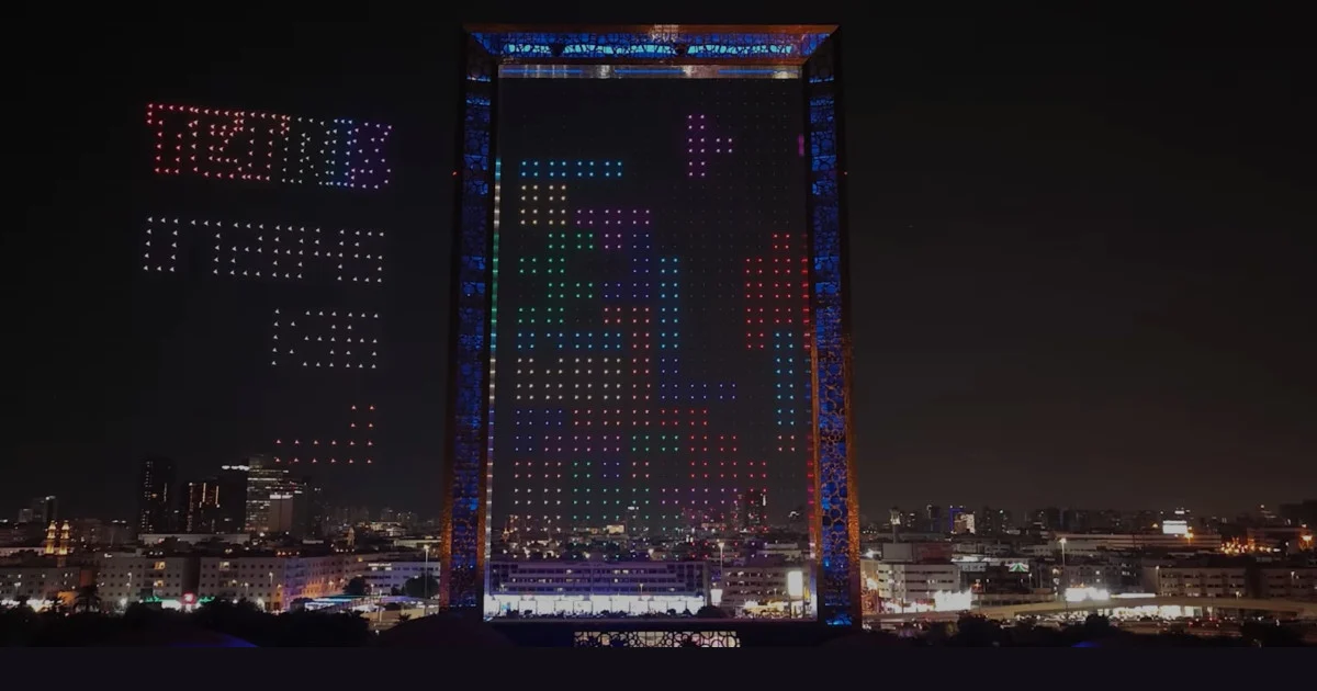 The Sky is the Limit: How 2,800 Drones Transformed the Dubai Skyline into the World’s Largest Tetris Game