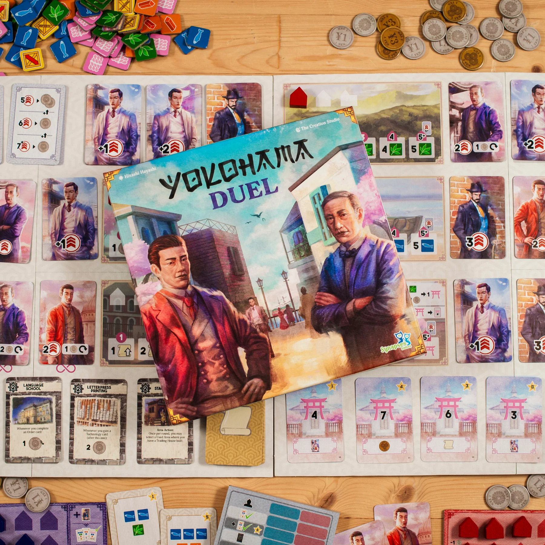Yokohama Duel Reemerges: A Masterclass in Eurogame Distillation