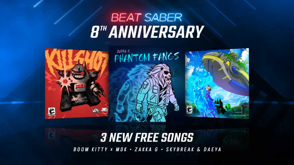A Symphony of Sabers: Beat Saber Celebrates Eight Years of VR Dominance with Anniversary Content Drop