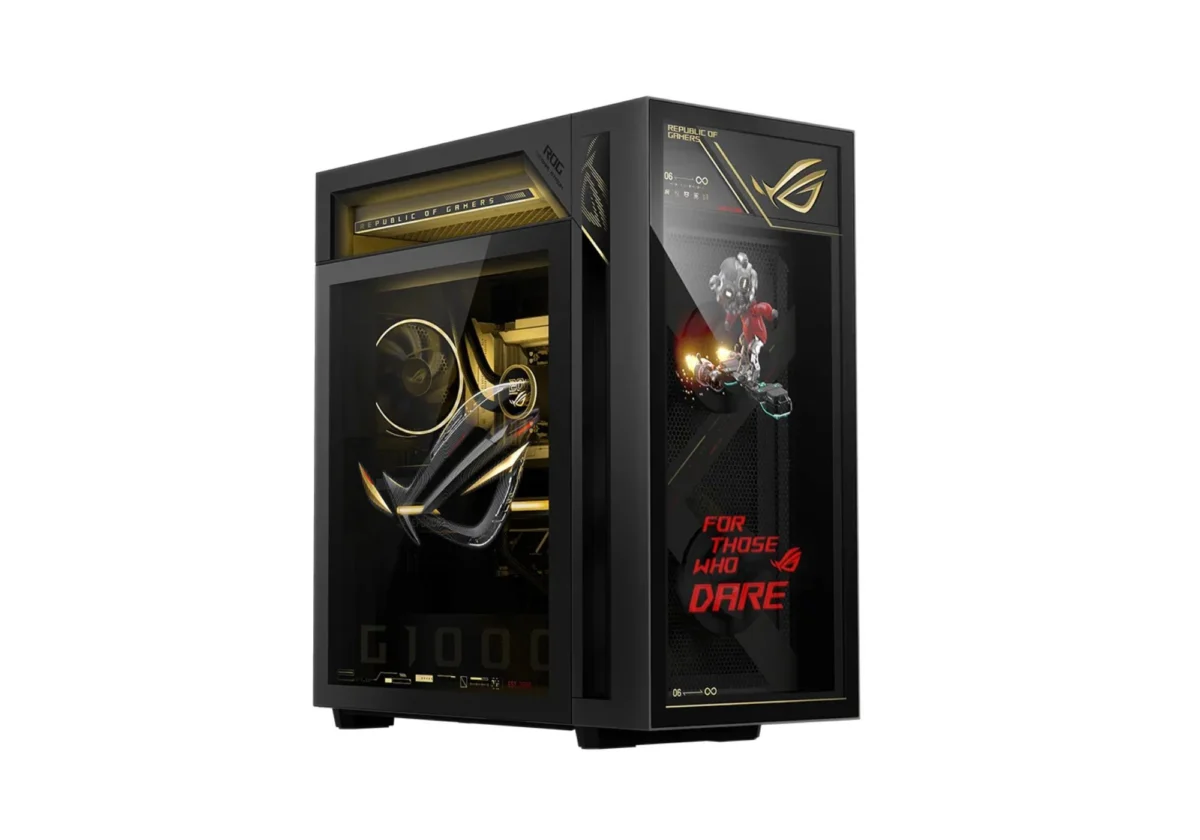 The Golden Standard: Asus ROG Celebrates 20 Years with the Extravagant Edition 20 G1000 Desktop
