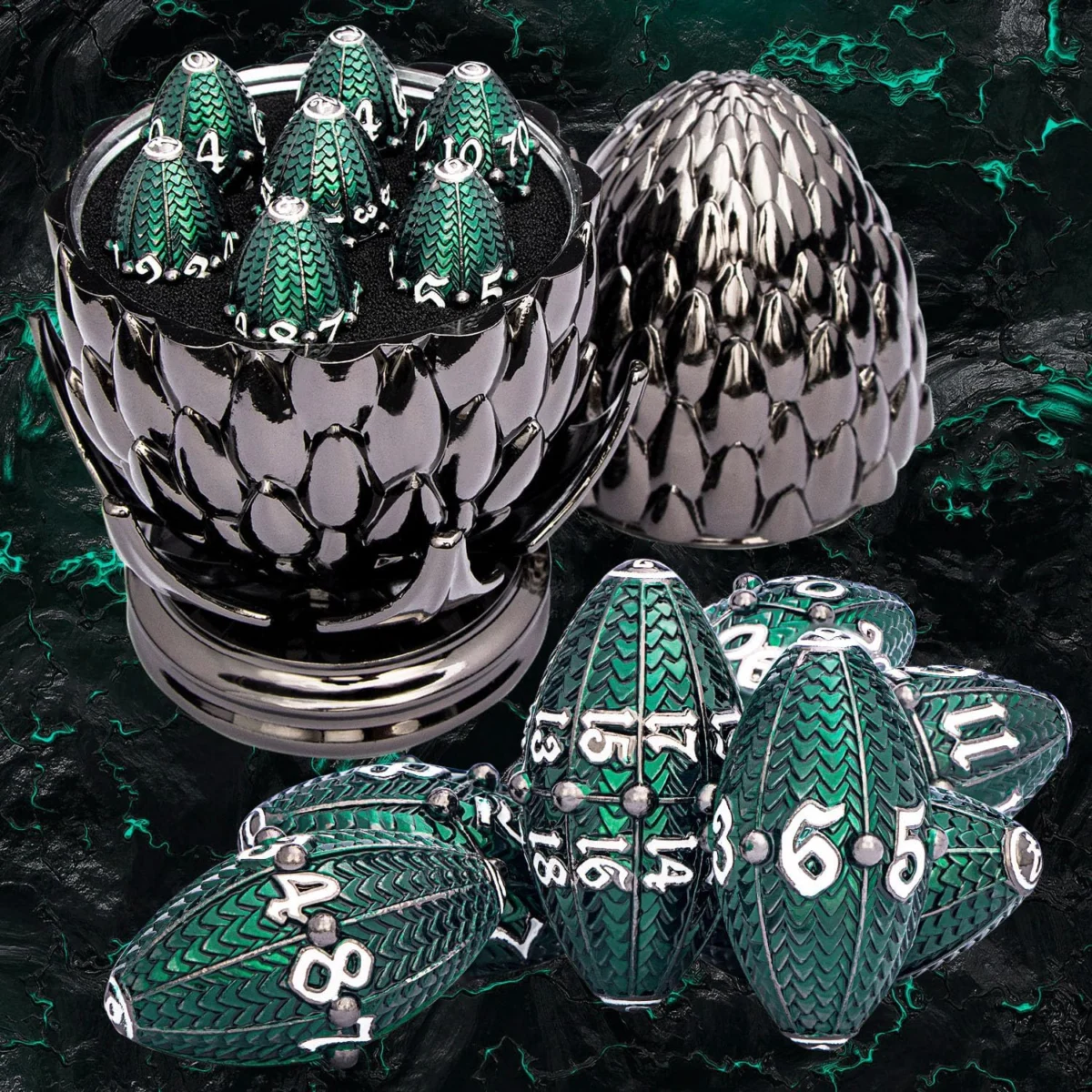 The Roar of the Roll: Unveiling the Artistry and Impact of Dragon-Themed Dice in Tabletop Gaming