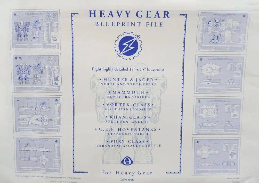 Unfolding the Future: A Deep Dive into Dream Pod 9’s "Heavy Gear Blueprint File" and Its Enduring Legacy