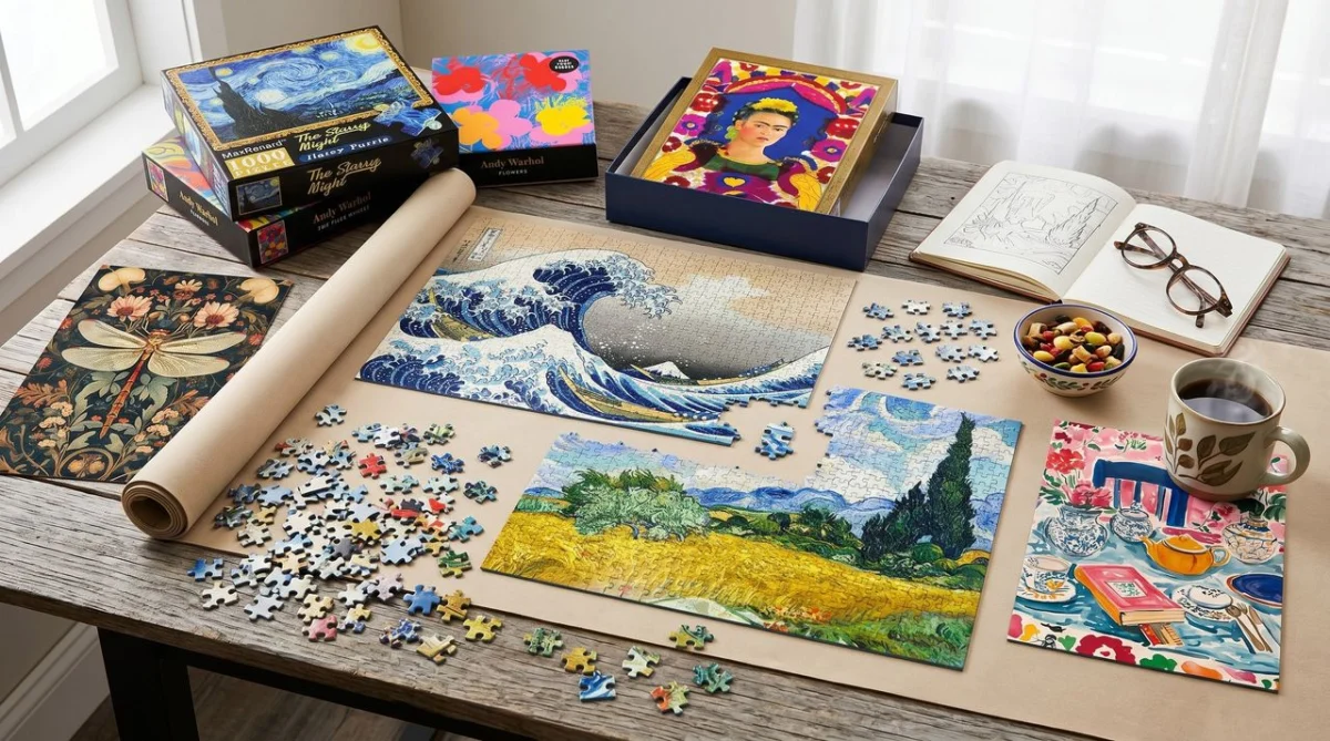 Unleash Your Inner Artist: A Curated Collection of Jigsaw Puzzles for Creative Minds
