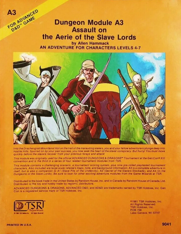 "Assault on the Aerie of the Slave Lords": A Deep Dive into a Flawed Classic