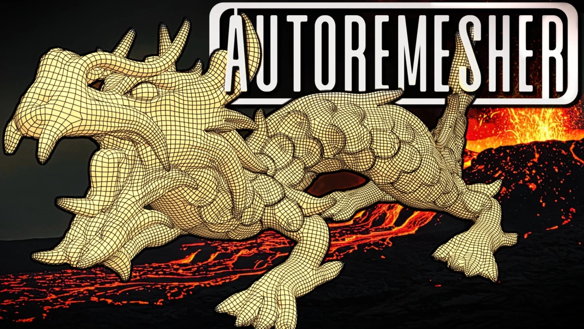 AutoRemesher – Free & Open Source Retopology Tool