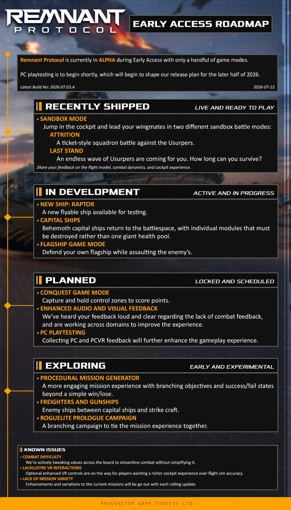 Charting the Stars: Progenitor Game Studios Unveils Ambitious Multi-Year Roadmap for Remnant Protocol