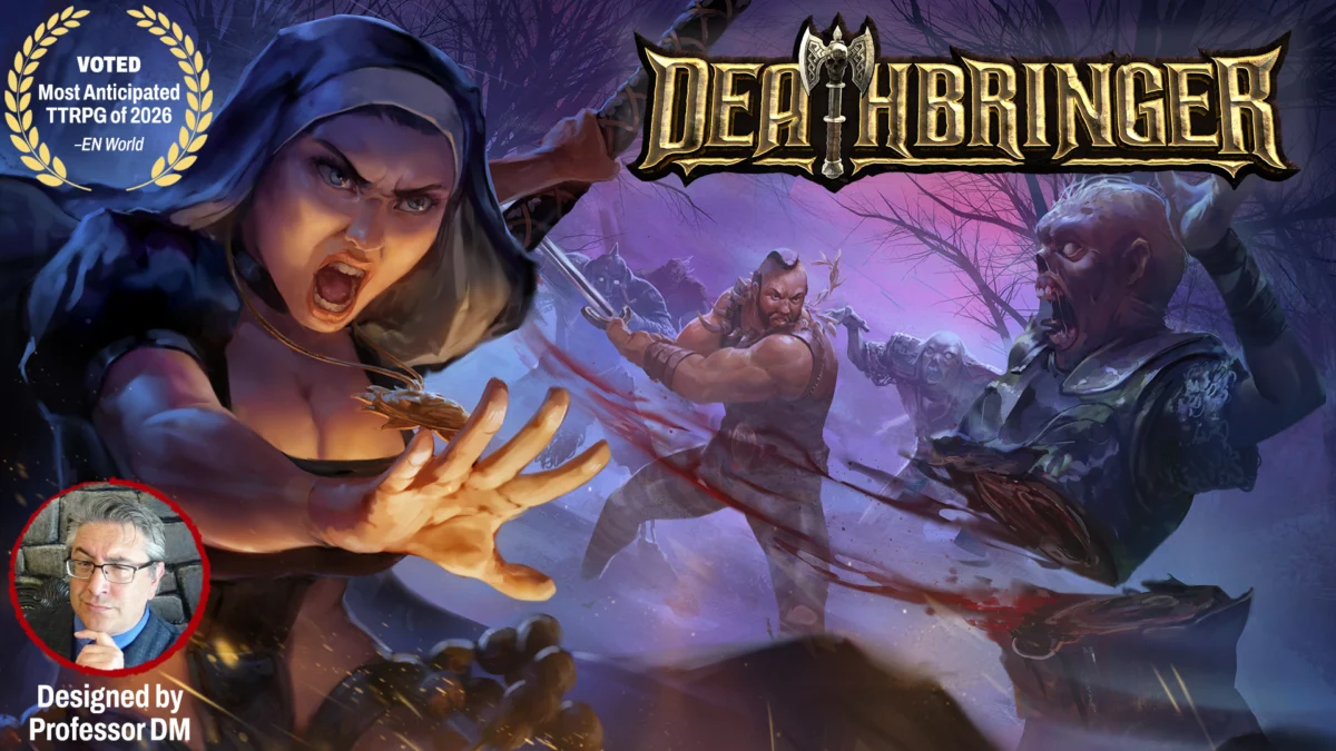 Deathbringer TTRPG Unleashes Crowdfunding Campaign, Promises Brutal OSR Experience