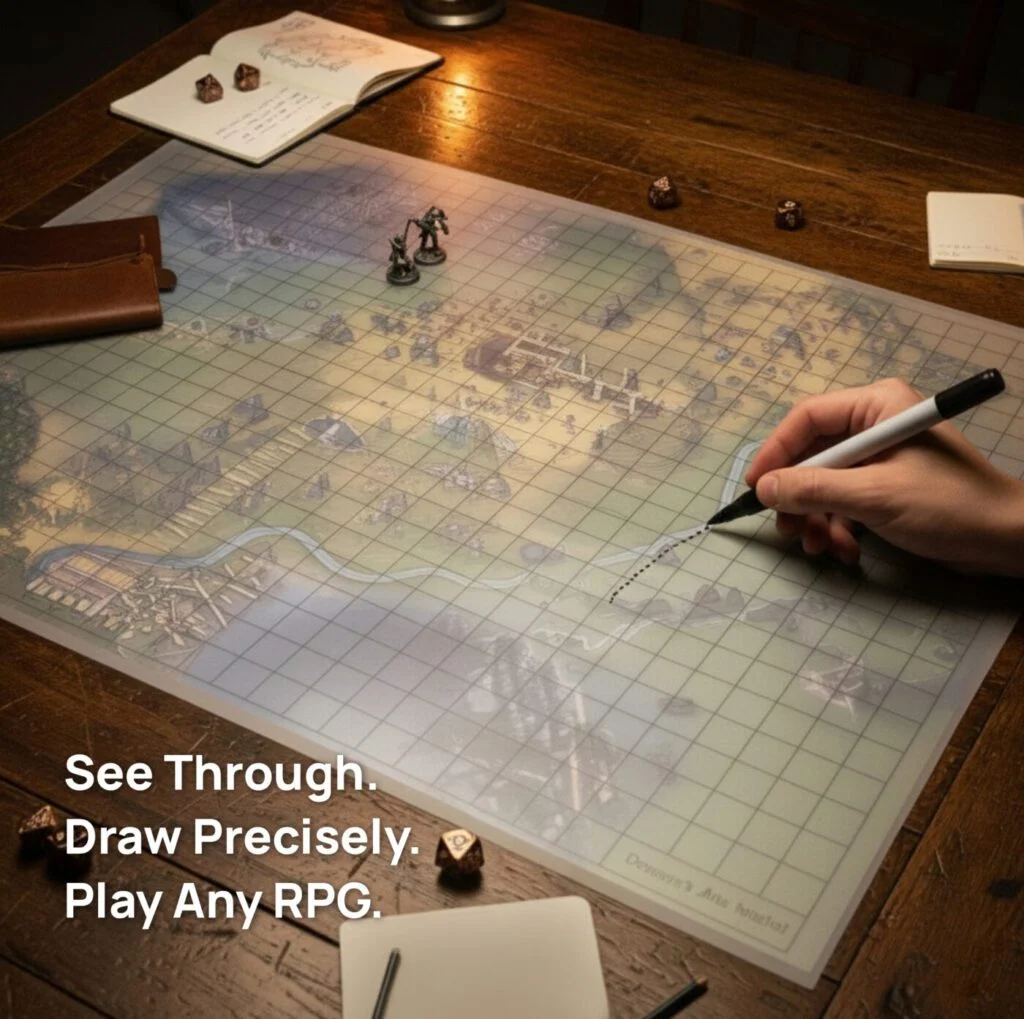 HEYtrace Battle Mat: Revolutionizing Tabletop RPGs with Sustainable Innovation, Fully Funded on Kickstarter in Under an Hour