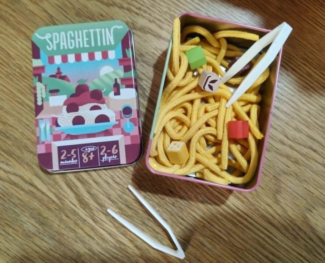Spaghettin: A Dexterity Game Tangle That Falls Flat for Alley Cat Games