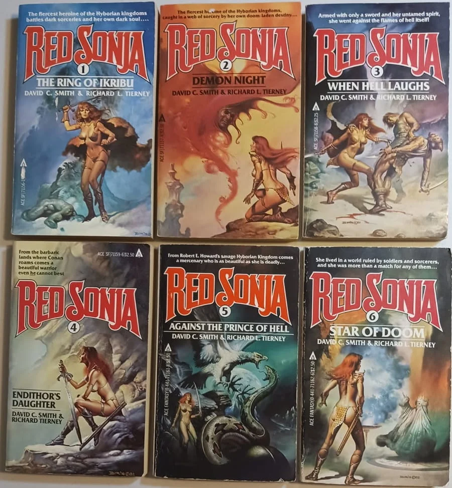 The Sword-Wielding Legacy: A Deep Dive into David C. Smith and Richard L. Tierney’s Red Sonja Novels