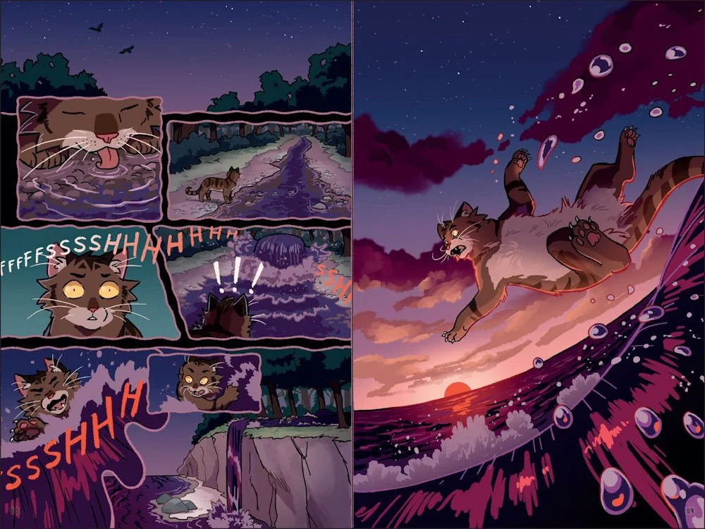 "Warrior Cats" Roars Anew: Graphic Novel Adaptation "The New Prophecy" Sets Stage for Animated Series